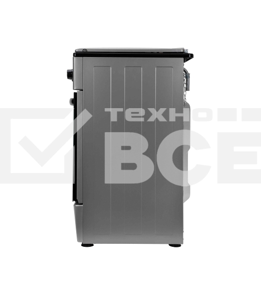 Плита газовая Kraft KF-FSK5301GS серый, конфорок 4 газовых, духовка 58 л, 50 см x 85.5 см x 55.6 см