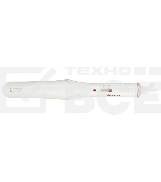 Выпрямитель Vitek VT-8406 25Вт белый макс.темп.:200С покрытие:керамико-турмалиновое