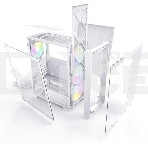 Компьютерный корпус Montech AIR 1000 PREMIUM белый без БП ATX 1x120мм 3x140мм 2xUSB3.0 1xUSB3.1 audio bott PSU, фото8