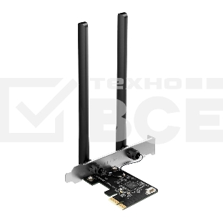 Wi-Fi  Bluetooth PCI Адаптер Mercusys AC1200 Dual-Band Wi-Fi Bluetooth  PCI Express Adapter