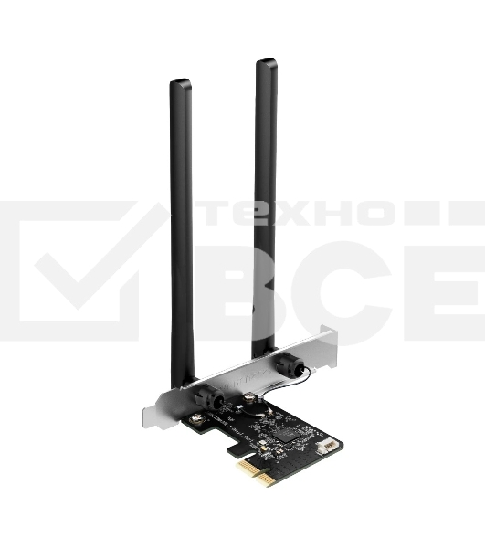 Wi-Fi  Bluetooth PCI Адаптер Mercusys AC1200 Dual-Band Wi-Fi Bluetooth  PCI Express Adapter