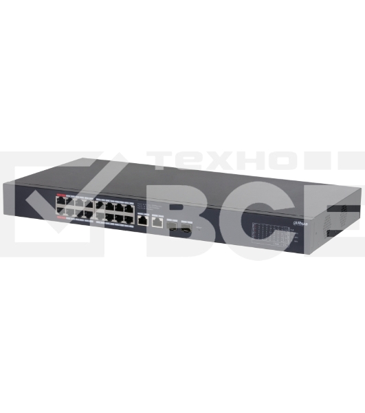 Коммутатор Dahua DH-CS4220-16GT-190 16x100Мбит/с 2x1Гбит/с 2xКомбо(1000BASE-T/SFP) управляемый