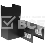 Вытяжка настенная Gorenje WHC63CLB, ширина 60 см, 650 м3/ч, Отвод воздуха и рециркуляция, цвет: антрацит, фото3