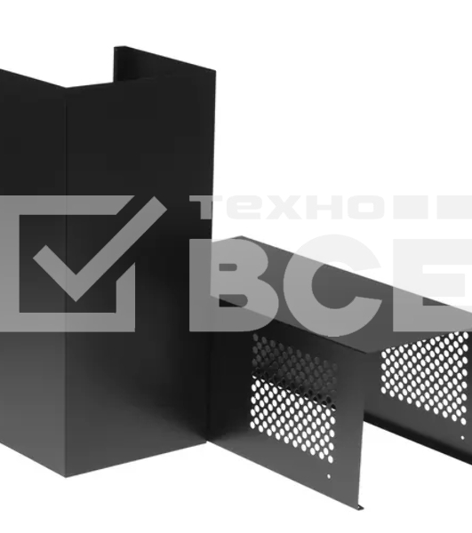 Вытяжка настенная Gorenje WHC63CLB, ширина 60 см, 650 м3/ч, Отвод воздуха и рециркуляция, цвет: антрацит