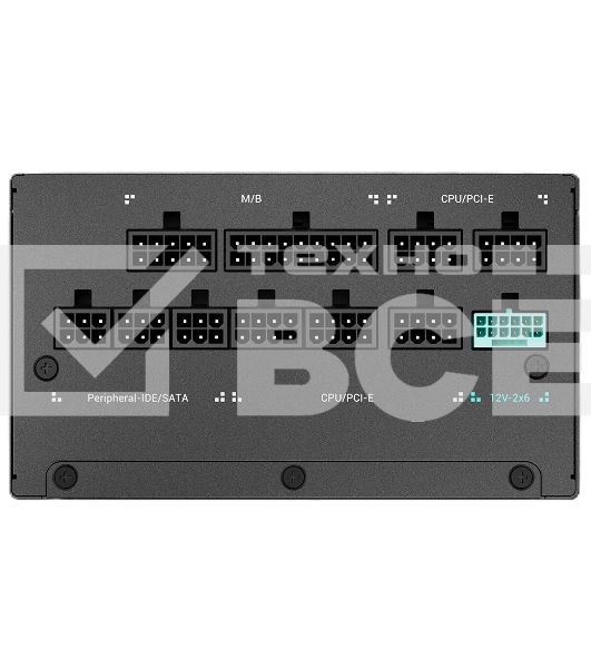 Блок питания Deepcool / GamerStorm PN1200M, 1200Вт, 80 PLUS Gold, 135мм, модульный, черный