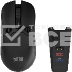 Мышь беспроводная Acer Nitro OMR404 черный, 6400 dpi, радиоканал, Bluetooth, USB, кнопки - 6, фото 1