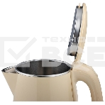 Чайник электрический HOMESTAR HS-1055 2,3 л, 1500 Вт, нержавеющая сталь/бежевый, фото3