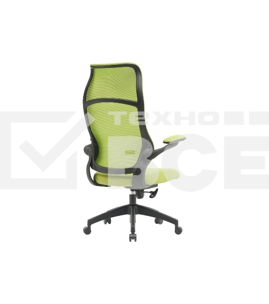 Кресло компьютерное Cactus CS-MC505-GN салатовый, сиденье салатовый, сетка/ткань, крестов. пластик, пластик черный