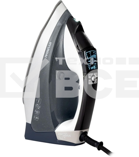 Утюг Hyundai H-SIP3100 3100 Вт серый/серебристый