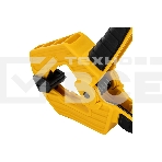 Струбцина клещеобразная Denzel усиленная 80 х 60 мм, двухкомпонентные рукоятки, фото5