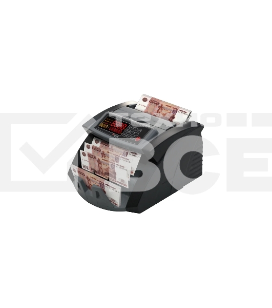 Счетчик банкнот CASSIDA 5550 UV/MG, 1300 банкнот/мин, УФ-, магнитная детекция, фасовка