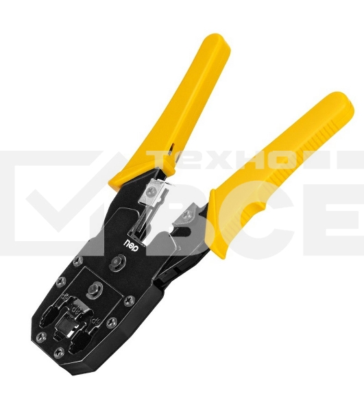 Обжимные клещи Deli DL2468C 8P(RJ-45), 6P(RJ-14 и RJ-12), 4P(RJ-9) 200мм