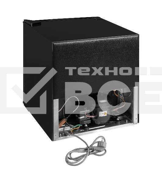 Холодильник BBK RF-051 черный однокамерный 45/5л морозилка сверху