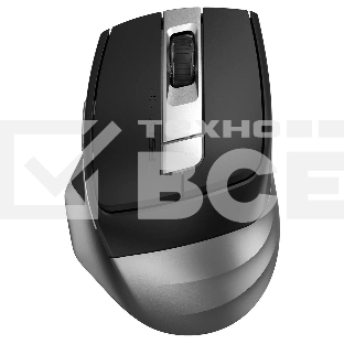 Мышь беспроводная A4Tech Fstyler FB35C серый/черный, 2000 dpi, радиоканал, Bluetooth, USB, кнопки - 6
