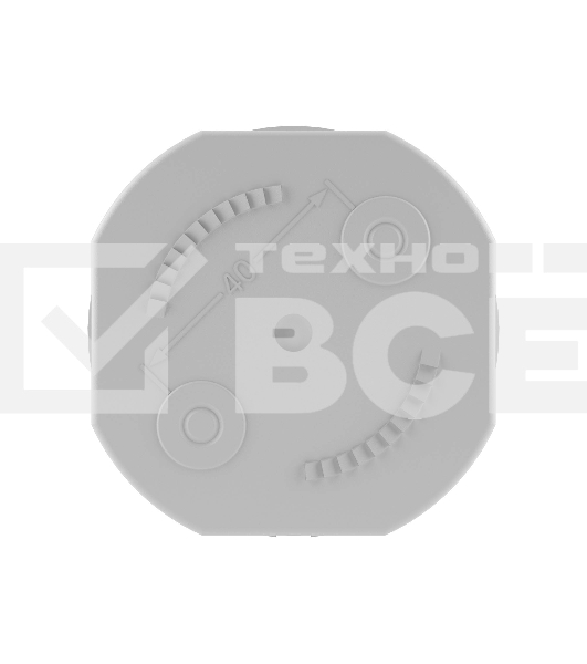 Коробка ответвит. DKC 53500 с кабельными вводами. IP44. д.65х35мм