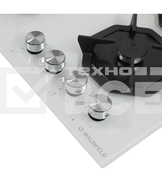 Газовая варочная панель Maunfeld EGHG.64.2CW/G белый