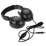 Гарнитура QUMO Olympus чёрный, проводная, USB, подсветка, фото3