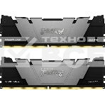 Оперативная память Kingston Fury Renegade, DDR4, 16GB (2x8GB), 3200MHz, CL16, с радиатором, серый/черный, фото 1