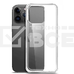 Чехол (клип-кейс) BoraSCO для Apple iPhone 14 Pro прозрачный, фото 1