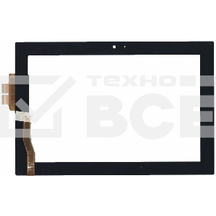 Сенсорное стекло (тачскрин) для Asus Padfone A66 station, черное