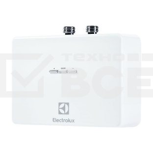 Водонагреватель Electrolux NPX 8 AQUATRONIC DIGITAL PRO white (8 кВт, 3.5 л/мин, проточный настенный) (НС-1252198)