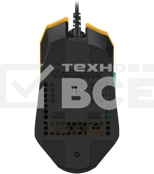 Мышь проводная A4Tech Bloody W63 Max Renegade желтый, 12000 dpi, USB, кнопки - 7