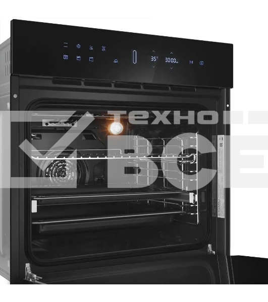 Духовой шкаф Электрический Maunfeld MEOH709DB черный