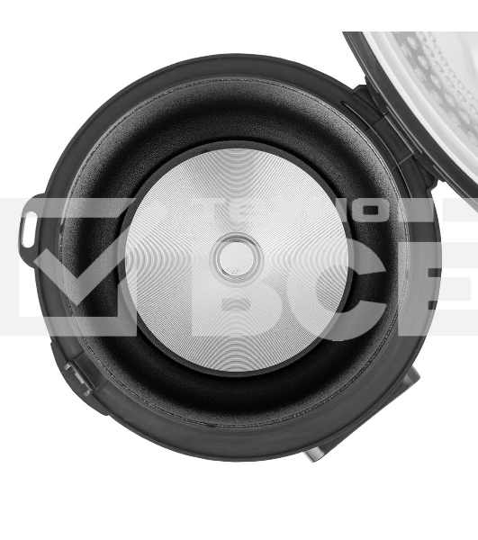 Мультиварка Centek CT-1499 (чёрный/сталь)  900Вт, 5.0л, 25 программ, мультиповар, антиприг. покрытие