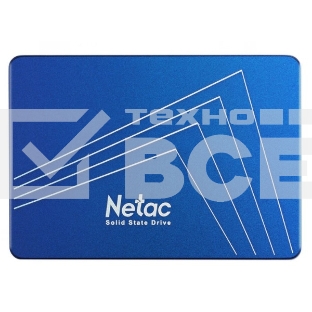 Накопитель SSD Netac SSD N600S 4TB 2.5 SATAIII 3D NAND, 7mm, R/W up to 545/500MB/s, TBW 2000TB, 5y wty