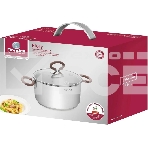 Кастрюля Rondell Etery RDS-1599 3.1л. d=20см (с крышкой) стальной, фото3