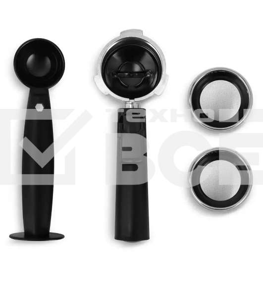 Кофеварка рожковая Vitek VT-1514 (BK) нержавеющая сталь/черный, исп. кофе - молотый, 1.65 л, 1238 Вт, 15 Бар.