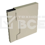 Папка с 100 прозр.вклад. Бюрократ DeLuxe DLVBOX100MILK A4 пластик 0.7мм молочный в коробе, фото 1