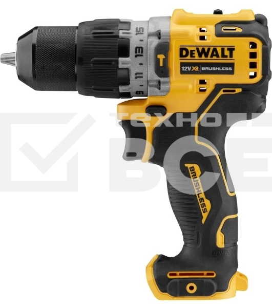 Дрель-шуруповерт DeWalt DCD706D2, Аккумуляторная, 18В, 2 АКБ, Кейс