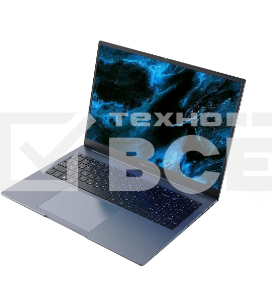 Ноутбук Digma Pro Pactos DN16P7-ADXW01 темно-серый Core i7 1255U 16Gb SSD512Gb Intel Iris Xe graphics 16