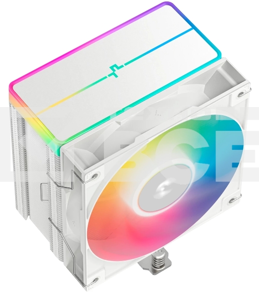 Кулер для процессора DEEPCOOL AG500 WH ARGB V2 белый 120мм алюминий+медь 1850rpm 29.4db 4-pin 240W 155мм