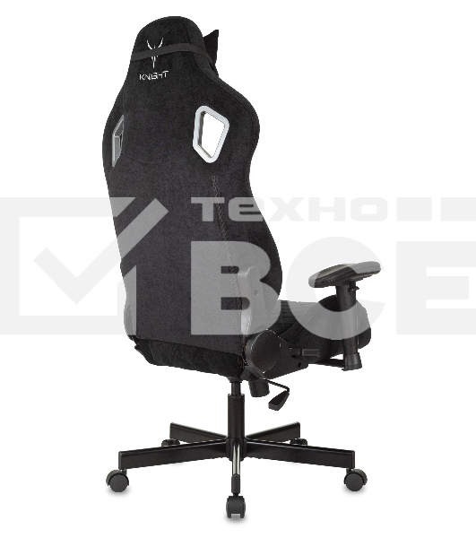 Кресло игровое Knight Outrider Light-20 черный с подголов. крестовина металл