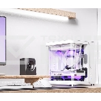 Корпус без блока питания JONSBO TK-1, Mini-Tower, TG, no fan, 1xUSB-A 3.2 + 1xUSB-C 3.2, mATX, mITX White, фото44
