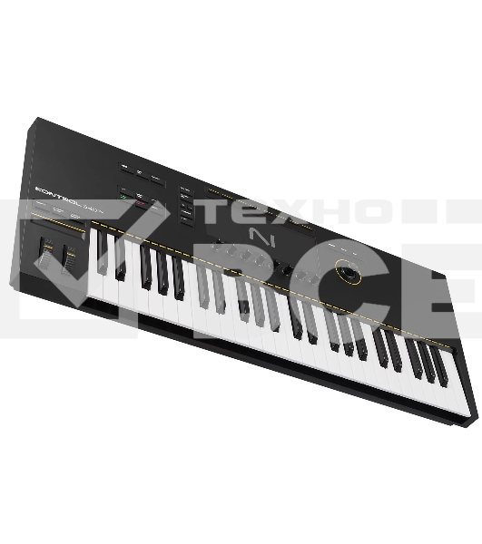 Клавиатура MIDI [29849] Native Instruments [Kontrol S49 Mk3] 49 клавиш, полувзвешенные,чувствительны к скорости нажатия с послекасанием, дисплей, 8 энкодеров, колеса высоты тона и модуляции, 4 входа для педалей, MIDI вход/выход