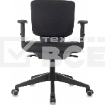 Кресло офисное Бюрократ Dali черный 38-418 крестов. пластик, фото2