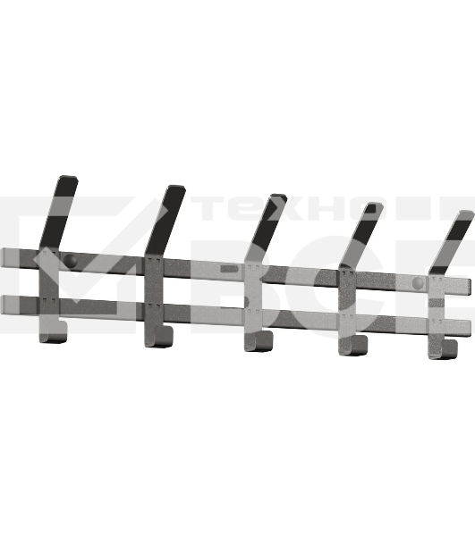 Вешалка настенная ЗМИ ТОРОНТО 5 ВНТ5 Гр