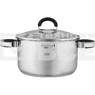 Кастрюля Rondell Brando RDS-1805 5.1 л. d=24 см (с крышкой) сталь