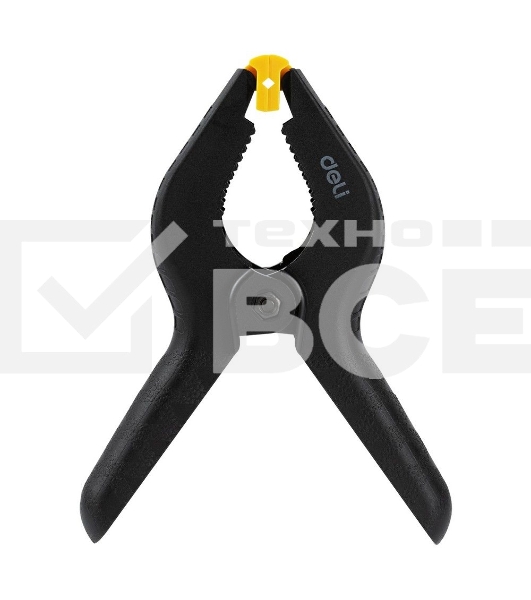 Струбцина-зажим пружинная Deli DL110006 длина 150мм, макс.диаметр зажима 50мм, макс.усилие зажима 140N