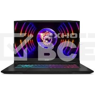 Ноутбук MSI Katana 17 B13VEK-1611XRU Intel Core i5 13420H 2100MHz/17.3