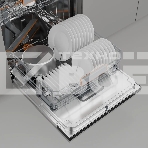 Посудомоечная машина встраиваемая Gorenje GV673B65 16 комплектов, 3 корзины, инверторный мотор, отсрочка старта, Wi-Fi управление, сенсорное управление, полный AquaStop, сенсор уровня воды, энергоэффективность А+++, уровень шума 42 дБ, белый, фото7