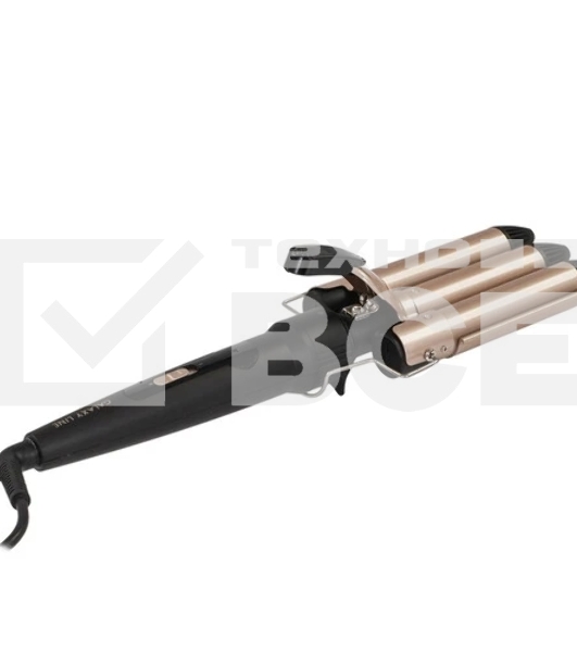 Щипцы для завивки волос Galaxy LINE GL 4702 черный, 10-25 мм, 200 °C, 1 режим