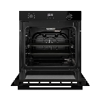 Духовой шкаф Kuppersberg, High-Tech, 72 л, поворотное/сенсорное управление, дисплей, таймер, 7 режимов, макс. температура 300 градусов, телескопические направляющие (на 1 уровень), цвет черный, цвет фурнитуры черный, фото2