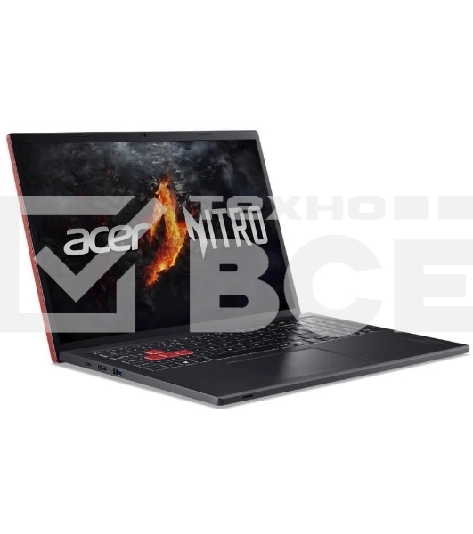 Ноутбук ACER Nitro Lite NL16-71G-7227/16'/IPS/Intel Core i7 13620H/16384Mb/512PGb SSD/nVidia GeForce RTX4050 6144Mb/NoOS/красный/1.95kg