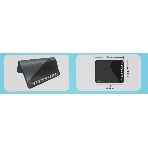 Коврик для мыши A4Tech FStyler FP20 черный/белый 250x200x2мм, фото3