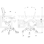Кресло детское Бюрократ KD-W10/26-29-1 оранжевый 26-29-1 (пластик белый), фото4