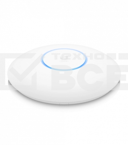 Точка доступа Ubiquiti UniFi 6 AP Pro [U6-Pro] 2.4+5 ГГц, Wi-Fi 6, 4х4 MU-MIMO, 802.3at, 1х 1G RJ45
